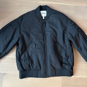 COS Black Bomber Jacket